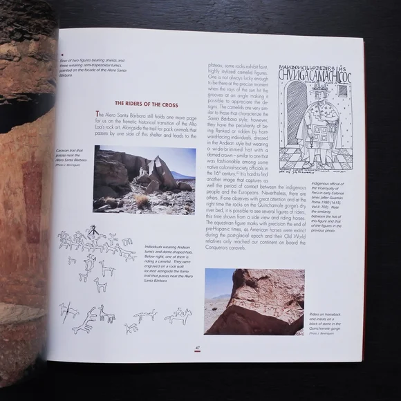 Vintage 1999 Rock Art in the Andes of Capricorn